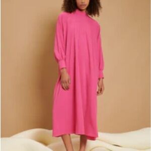 NWT Ghospell Rue Raglan Maxi Dress - Pink / S